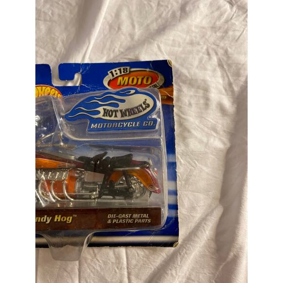 Vintage Hot Wheels Handy Hog Motorcycle 1:18 Die-Cast Collectible NIB - Picture 4 of 5